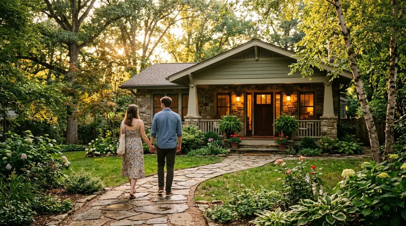 Family moving into new home